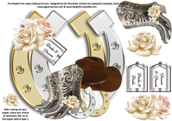 The Wedding Keepsake - Horseshoes - Texan Style