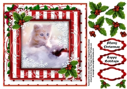 Cute Christmas Toppers 1 - Christmas is Coming