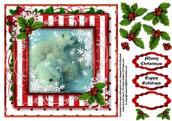 Cute Christmas Toppers 1 - Safe Beside You
