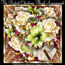The Perfect Christmas Floral Arrangement