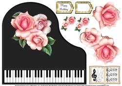 Baby Grand Piano - Black 2