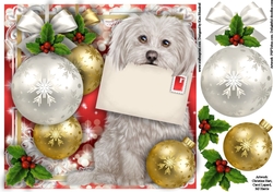 Christmas Post 3 - Quick Card - Blank