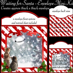 Waiting for Santa - Envelope Mini Kit