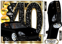 Fast & Furious Birthday Celebration - 40 Today