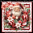 The Sweetest Christmas Candy Cane & Cute Santa 1