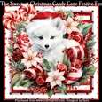 The Sweetest Christmas Candy Cane & Festive Fox