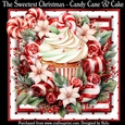 The Sweetest Christmas Candy Cane & Cake