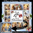 12 Days of Christmas - Nativity 1 - Blue