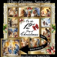 12 Days of Christmas - Nativity - Gold