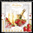 Strawberries & Champagne Birthday Celebration