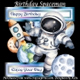 Birthday Spaceman