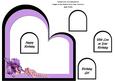Spoilt for Choice - Lovely Lilac - Shaped Card Insert