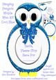 Hanging Mobile Cool Blue Penguin