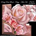 Pretty Pink Floral - Edgy - Mini Kit