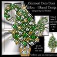 Christmas Deco Door Silver