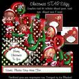 Christmas Star Edgy - Complete Card