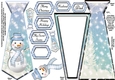 Novelty Christmas Tie - Winter Wonderland