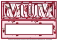 MUM - Large Letter - Large DL - Cherry Blossom