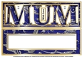 MUM - Large Letter - Large DL - Leafy Blue