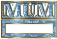 MUM - Large Letter - Large DL - Rich Blue Floral