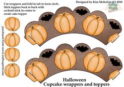 Cupcake Wrappers - Halloween