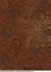 Time Distressed Background Sheet