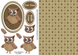 Owl Card