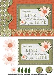 Live Every Day Quick Sentiment Card