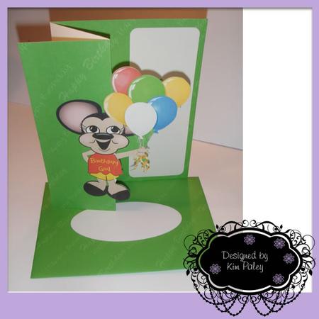 Birthday Girl Fold Back Card Set
