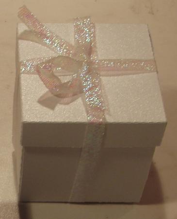 Favour Box Tall Square Separate Lid