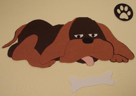 Cute Dog Lying Down