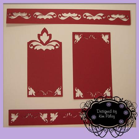 Damask Mats and Borders No 1