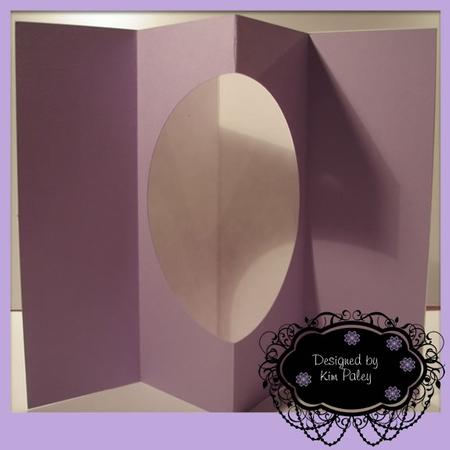 Pop Out Circle Aperture Card Template