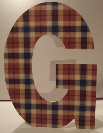 G Is For Grandad Girl Or Guy Card Template