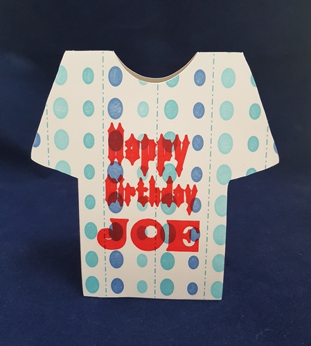 T-Shirt, Tee Shirt, T Shirt Card Blank