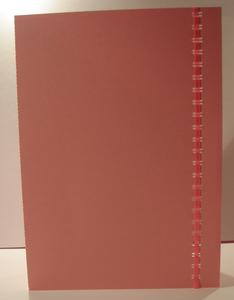 Ribbon Edge Rectangular Card