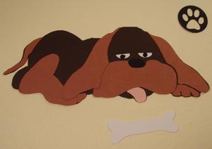 Cute Dog Lying Down