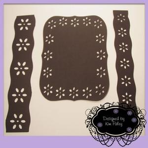 Daisy Mat and Borders Set