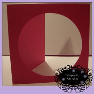 Circle Aperture Card Template