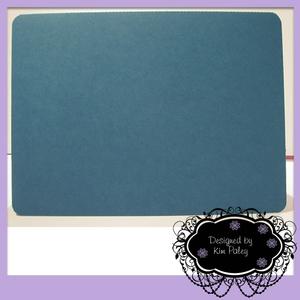 Rectangle Card Blank with Rounded Corners