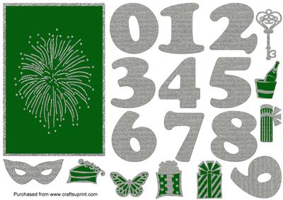Green and Silver Build a Celebration