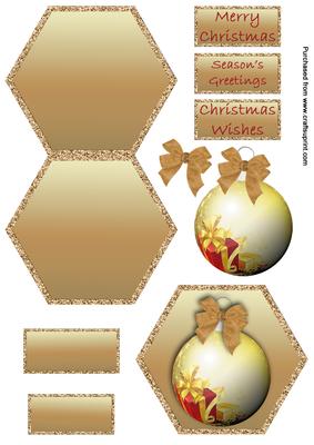 Heagon Easel Christmas Bauble 3