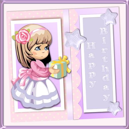 Pink and Mauve Birthday Mini Kit
