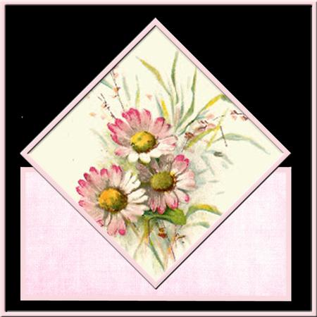 Wild Flowers Diamond Top Spring Card