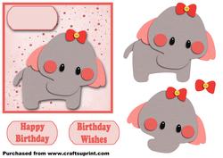 Ellie Birthday Step by Step