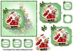 Santa Bear Hugs