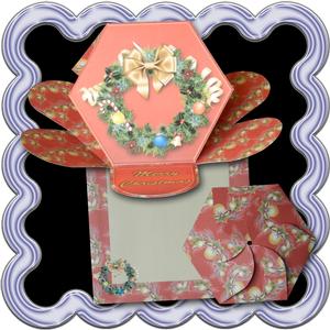 Red Christmas Wreath