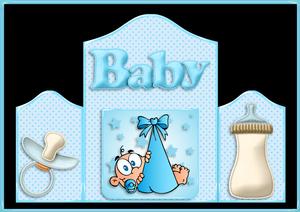 Baby Blue Tri Fold Kit