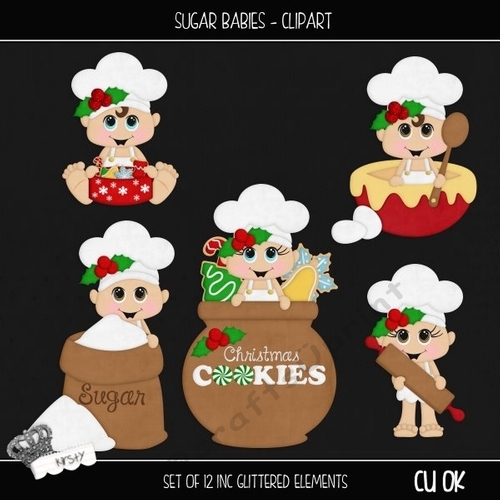 Sugar Babies - Clipart