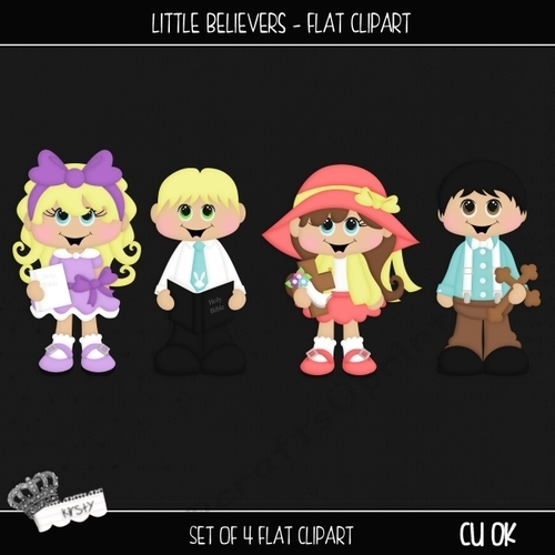 Little Believers - Flat Clipart